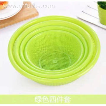 Washing Basin Kitchen Supplies Fruit Drain Baske